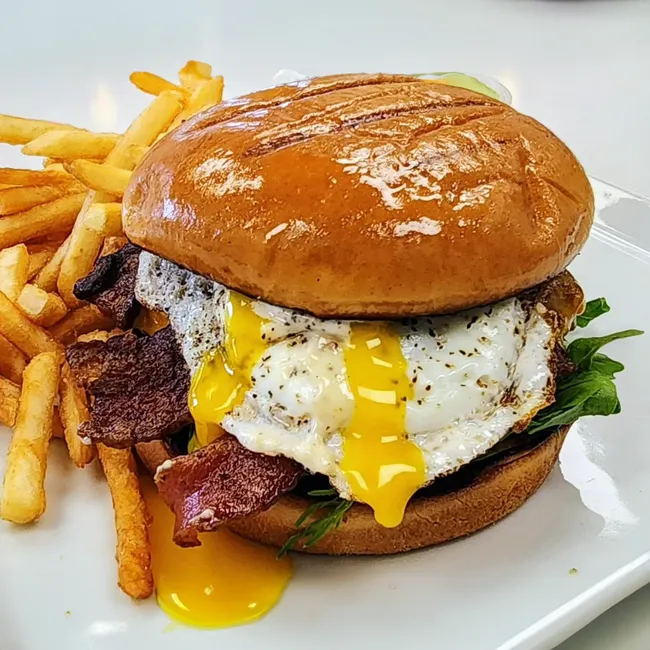 Bacon, Egg & Cheese breakfast sandwich at Cloud 9 Deli San Diego
